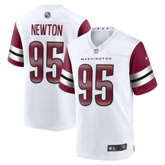 Jer'Zhan Newton Washington Commanders Game Jersey - White