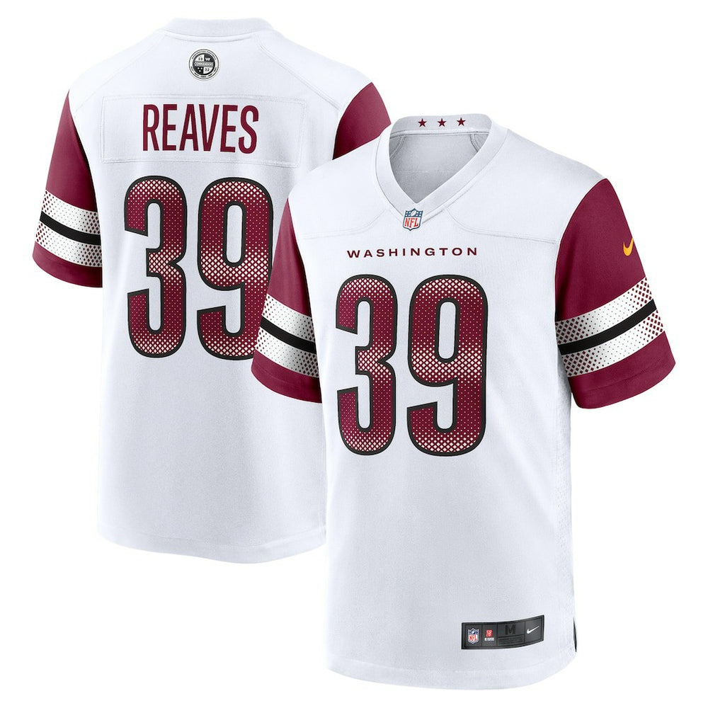 Jeremy Reaves Washington Commanders Game Jersey - White