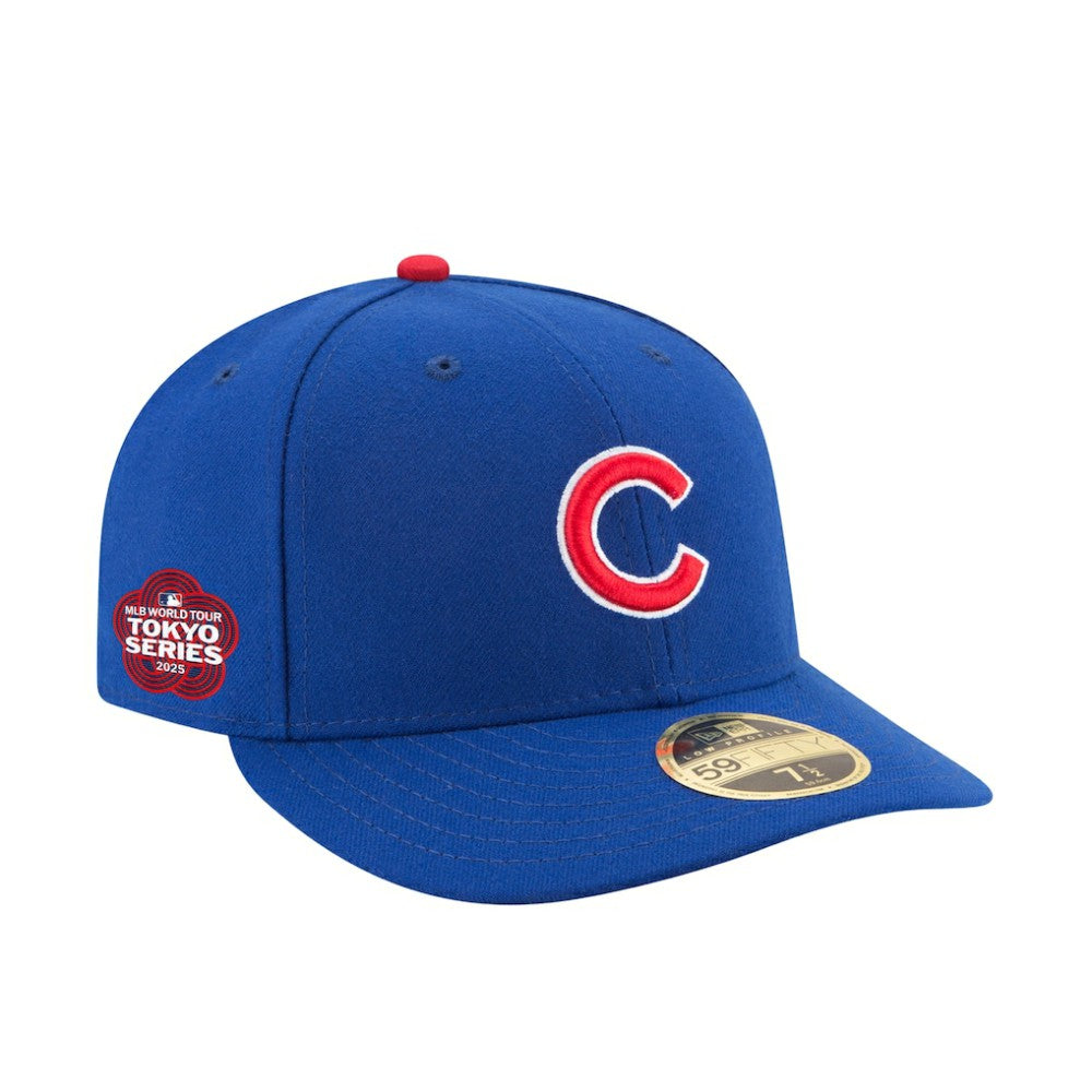 Chicago Cubs 2025 MLB World Tour: Tokyo Series Side Patch Low Profile 59FIFTY Fitted Hat Royal | New Era