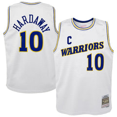 Tim Hardaway Golden State Warriors Youth 1990-91 Hardwood Classics Swingman Throwback Home Jersey sale - White