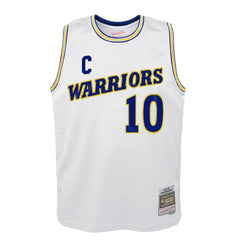 Tim Hardaway Golden State Warriors Youth 1990-91 Hardwood Classics Swingman Throwback Home Jersey sale - White
