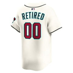 Arizona Diamondbacks Home Limited Pick-A-Player Retired Roster Jersey - Cream