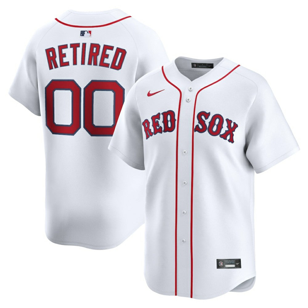 Boston Red Sox Home Limited Pick-A-Player Retired Roster Jersey - White