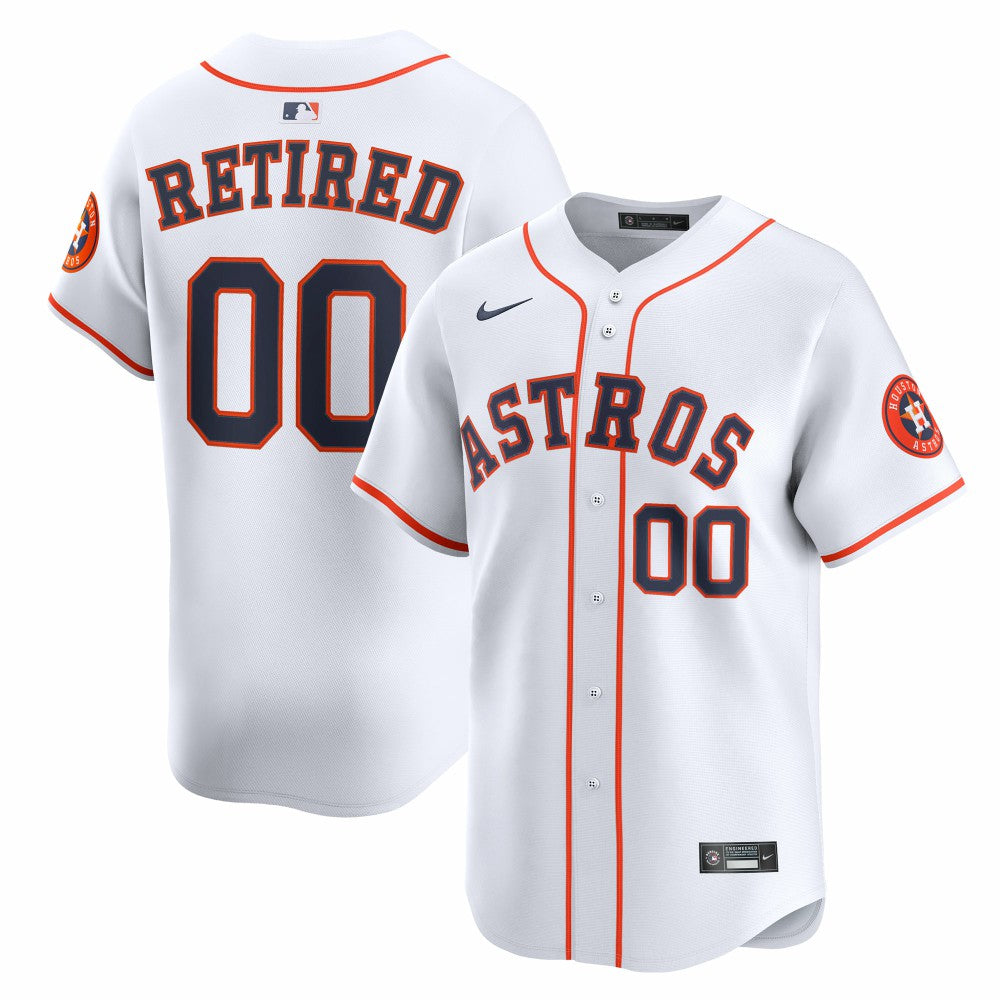 Houston Astros Home Limited Pick-A-Player Retired Roster Jersey - White