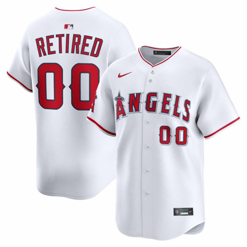 Los Angeles Angels Home Limited Pick-A-Player Retired Roster Jersey White | Nike