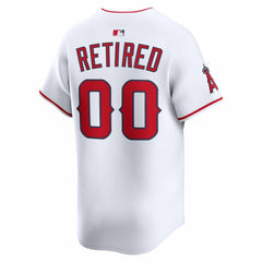 Los Angeles Angels Home Limited Pick-A-Player Retired Roster Jersey - White