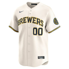 Milwaukee Brewers Home Limited Pick-A-Player Retired Roster Jersey - Cream