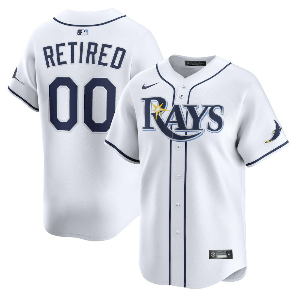 Tampa Bay Rays Home Limited Pick-A-Player Retired Roster Jersey - White