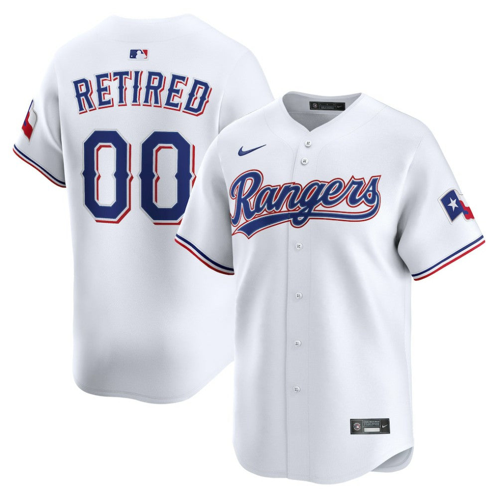 Texas Rangers Home Limited Pick-A-Player Retired Roster Jersey White | Nike