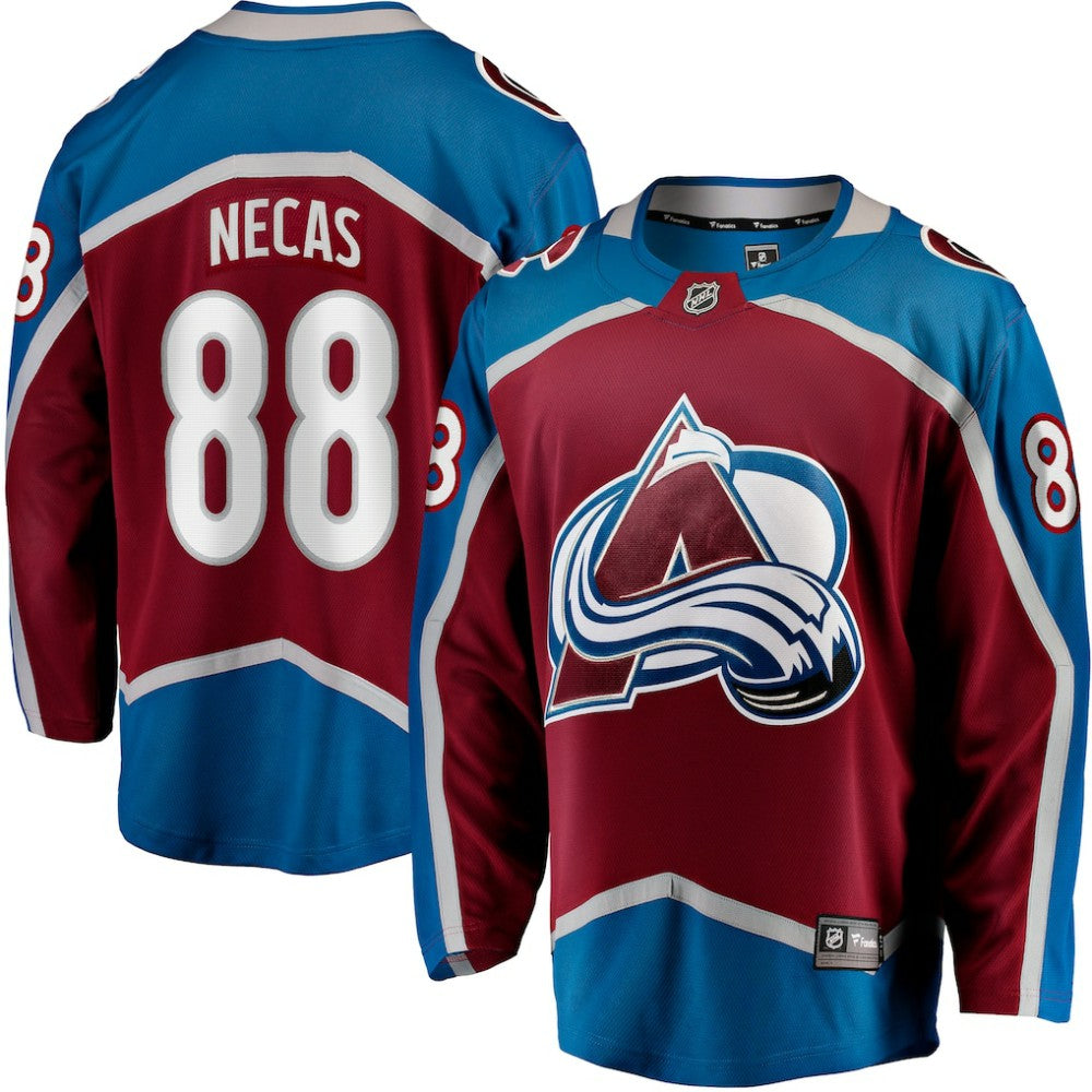 Martin Necas Colorado Avalanche Fanatics Breakaway Player Jersey Burgundy