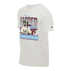 Bryce Harper Philadelphia Phillies Batter Up T-Shirt Cream | New Era