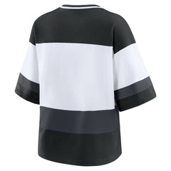 Vegas Golden Knights WEAR by Erin Andrews Women's Jersey Style Tee Black/White