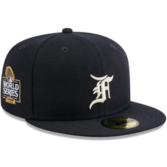 New York Yankees x Fear of God 2024 World Series 59FIFTY Fitted Hat Navy | New Era
