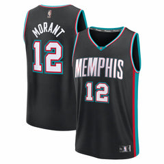 Ja Morant Memphis Grizzlies Fastbreak Jersey - Classic Edition - Black
