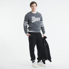 Los Angeles Kings Todd Snyder by Fanatics Cashmere Crew Sweater Heather Gray