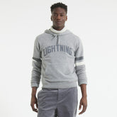 Tampa Bay Lightning Todd Snyder by Fanatics Cashmere Hooded Sweater Athletic Heather Gray