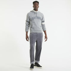 Tampa Bay Lightning Todd Snyder by Fanatics Cashmere Hooded Sweater Athletic Heather Gray