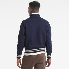 Edmonton Oilers Todd Snyder by Fanatics Relaxed Canadian Fleece Turtleneck Navy
