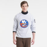 New York Islanders Todd Snyder by Fanatics Heavyweight Football Jersey Heather Gray