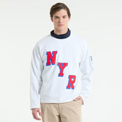 New York Rangers Todd Snyder by Fanatics Heavyweight Football Jersey White