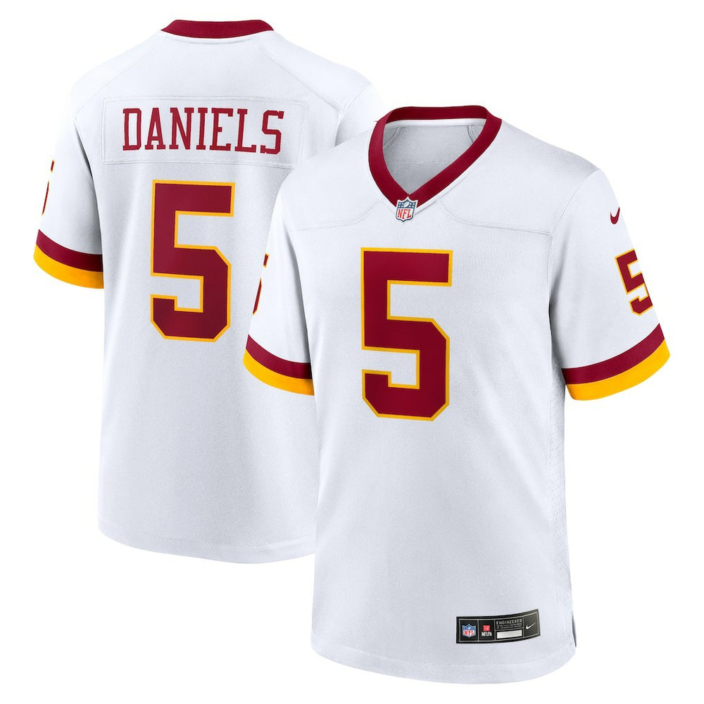 Jayden Daniels Washington Commanders Game Super Bowl Era Jersey - White
