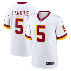 Jayden Daniels Washington Commanders Game Super Bowl Era Jersey - White