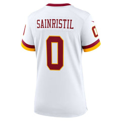 Mike Sainristil Washington Commanders Women's Game Super Bowl Era Jersey - White