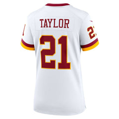 Sean Taylor Washington Commanders Women's Game Super Bowl Era Jersey - White