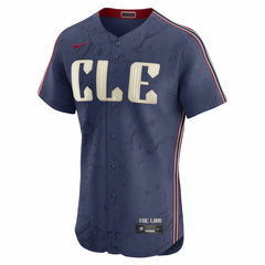 Jos¨¦ Ram¨ªrez Cleveland Guardians City Connect Elite Jersey - Navy