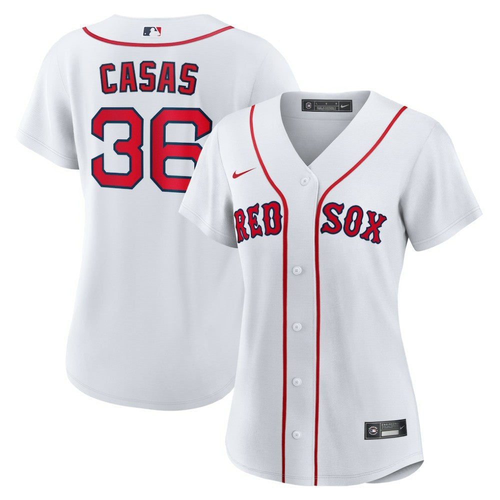Triston Casas Boston Red Sox Women's Home Replica Jersey - White