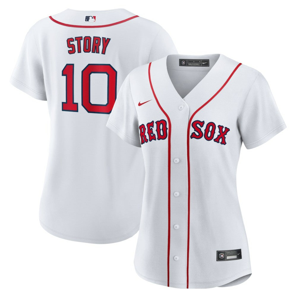 Trevor Story Boston Red Sox Women's Home Replica Jersey White | Nike