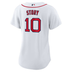 Trevor Story Boston Red Sox Women's Home Replica Jersey - White