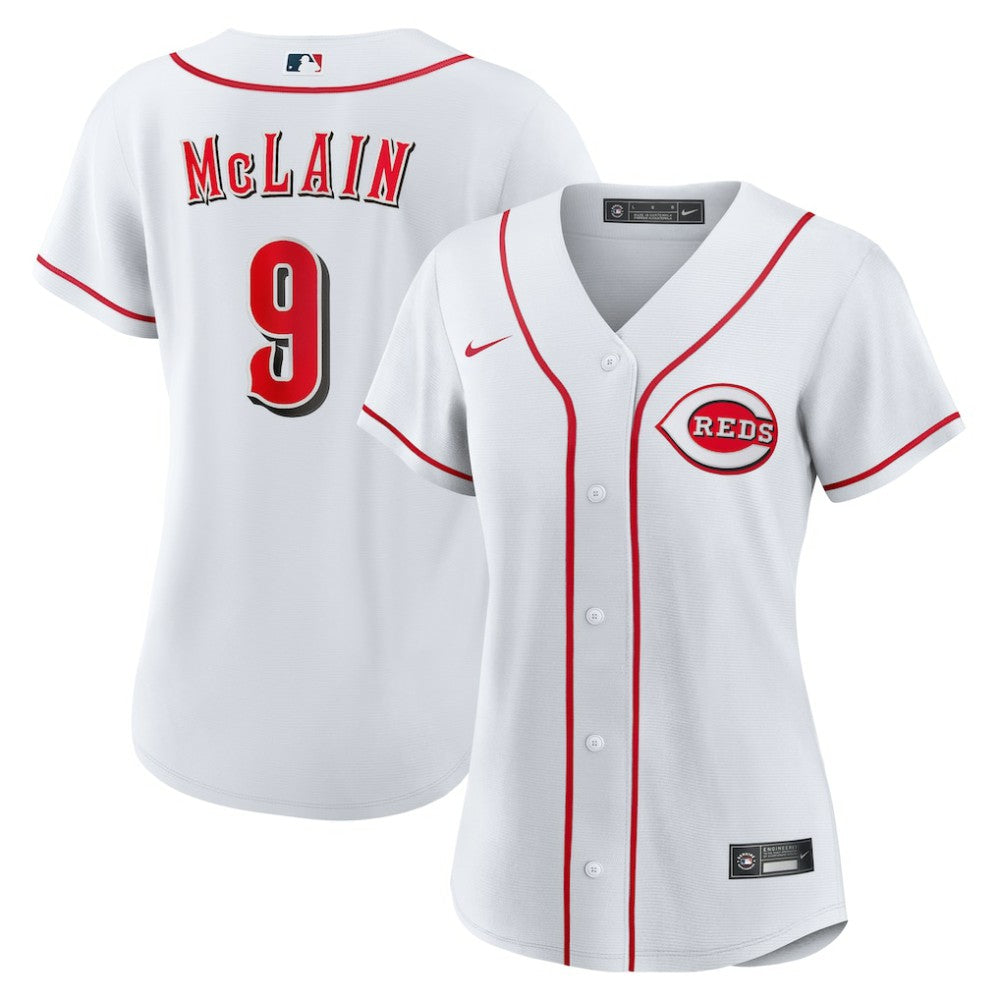 Matt McLain Cincinnati Reds Women's Home Replica Jersey White | Nike
