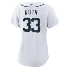 Colt Keith Detroit Tigers Women's Home Replica Jersey White | Nike