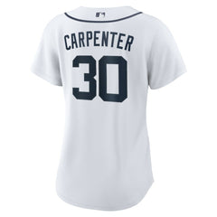 Kerry Carpenter Detroit Tigers Women's Home Replica Jersey - White