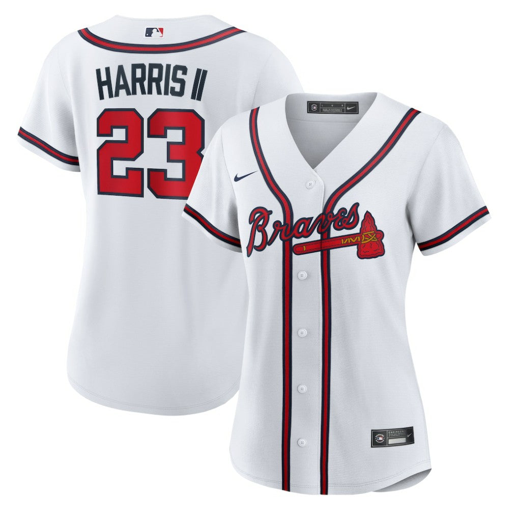 Michael Harris II Atlanta Braves Women's Home Replica Jersey - White