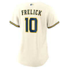 Sal Frelick Milwaukee Brewers Women's Home Replica Jersey - Cream