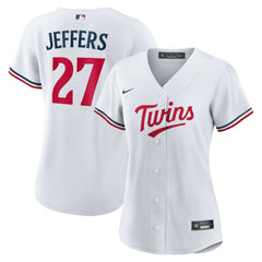 Ryan Jeffers Minnesota Twins Women's Home Replica Jersey - White