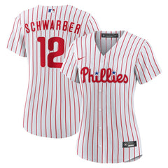 Kyle Schwarber Philadelphia Phillies Women's Home Replica Jersey - White