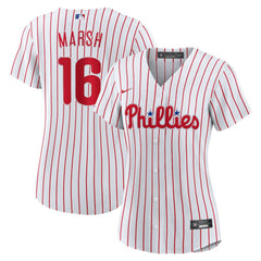 Brandon Marsh Philadelphia Phillies Women's Home Replica Jersey White | Nike