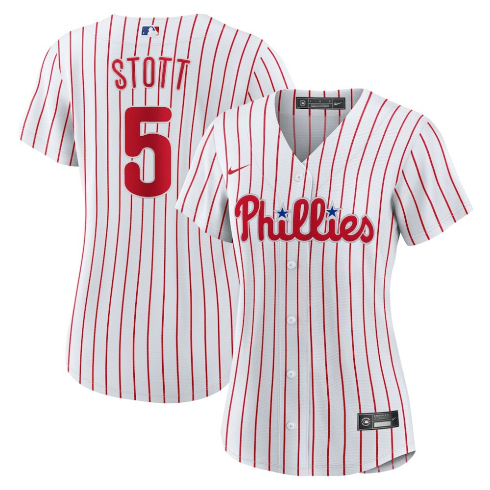Bryson Stott Philadelphia Phillies Women's Home Replica Jersey - White