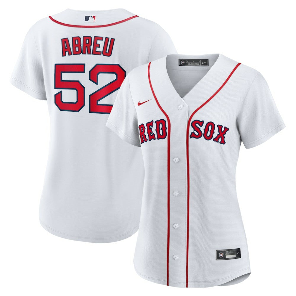 Wilyer Abreu Boston Red Sox Women's Home Replica Jersey - White