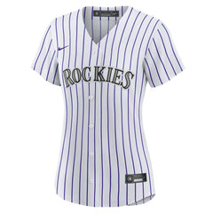 Ezequiel Tovar Colorado Rockies Women's Home Replica Jersey - White