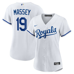 Michael Massey Kansas City Royals Women's Home Replica Jersey White | Nike
