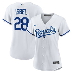 Kyle Isbel Kansas City Royals Women's Home Replica Jersey - White