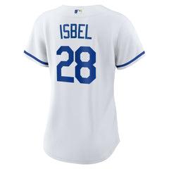 Kyle Isbel Kansas City Royals Women's Home Replica Jersey - White