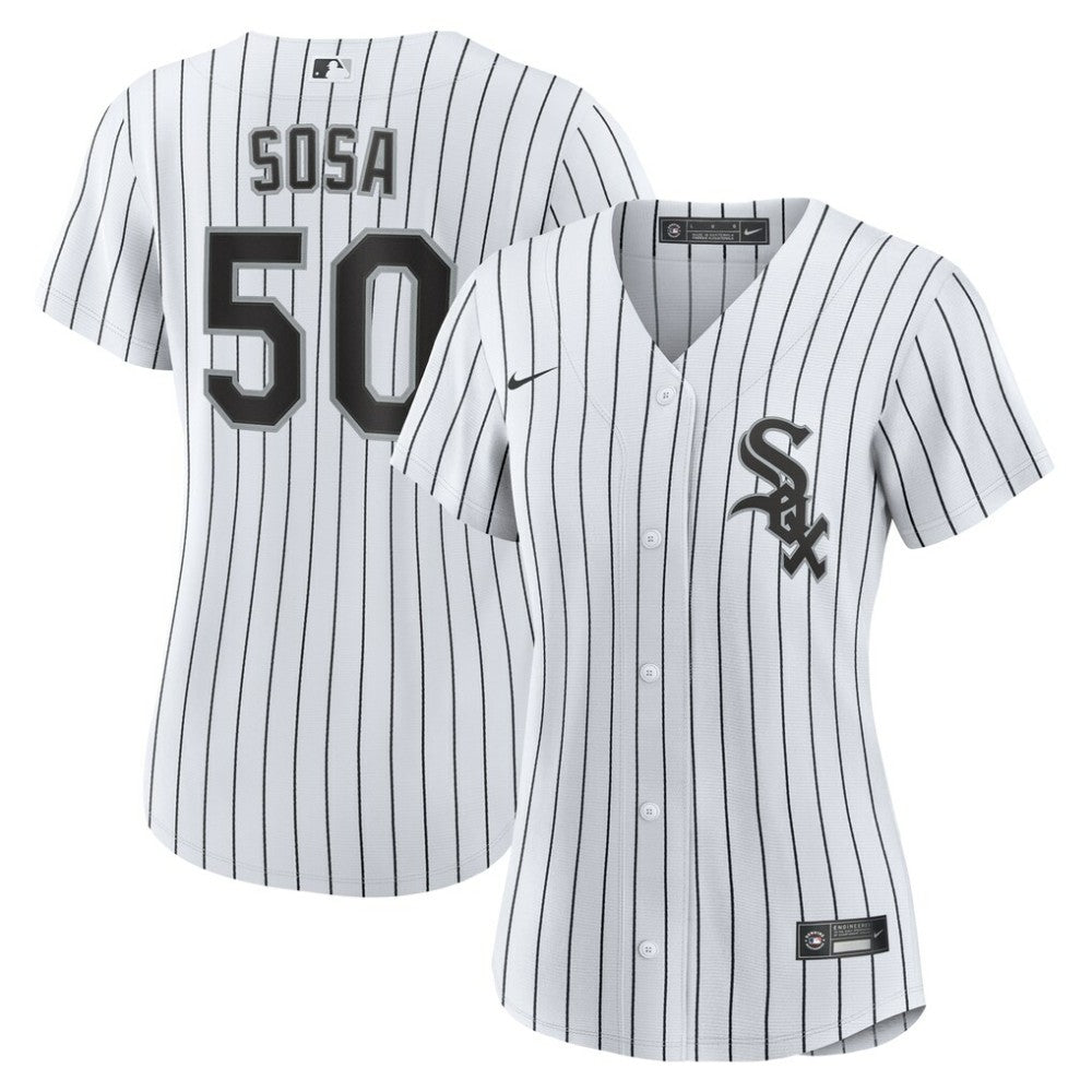Lenyn Sosa Chicago White Sox Women's Home Replica Jersey - White