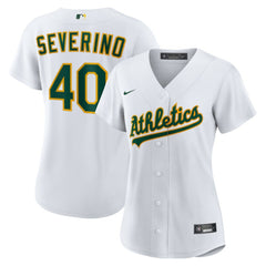 Luis Severino Athletics Women's Home Replica Jersey - White