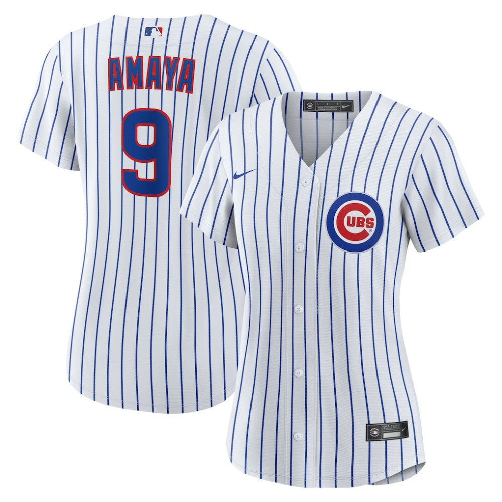 Miguel Amaya Chicago Cubs Women's Home Replica Jersey - White
