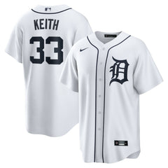 Colt Keith Detroit Tigers Home Replica Jersey - White